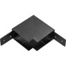Соединитель трековый однофазный LIGHTSTAR TETA 505137 L-образный на стену для PRO черный