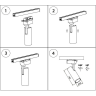 Светильник светодиодный для 1-фазного трека LIGHTSTAR VOLTA 228237