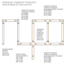 Трек шестиконтактный встраиваемый 3-фазный LIGHTSTAR 503038-R-DALI QUATTRO/DALI со стыковочными пазами 3м, ЧЕРНЫЙ